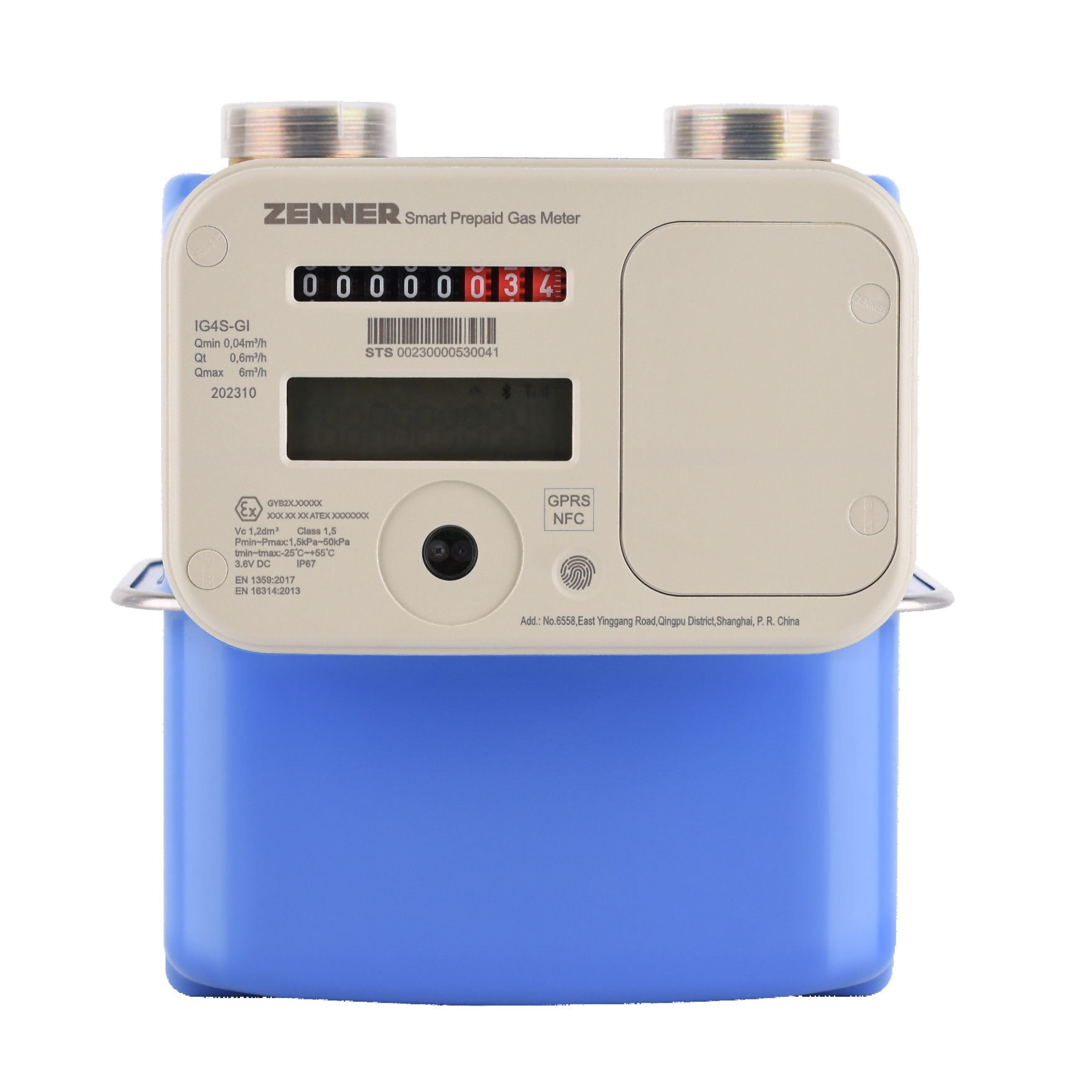 GPRS NB-loT 4G Cat.1 Solution Gas Meters