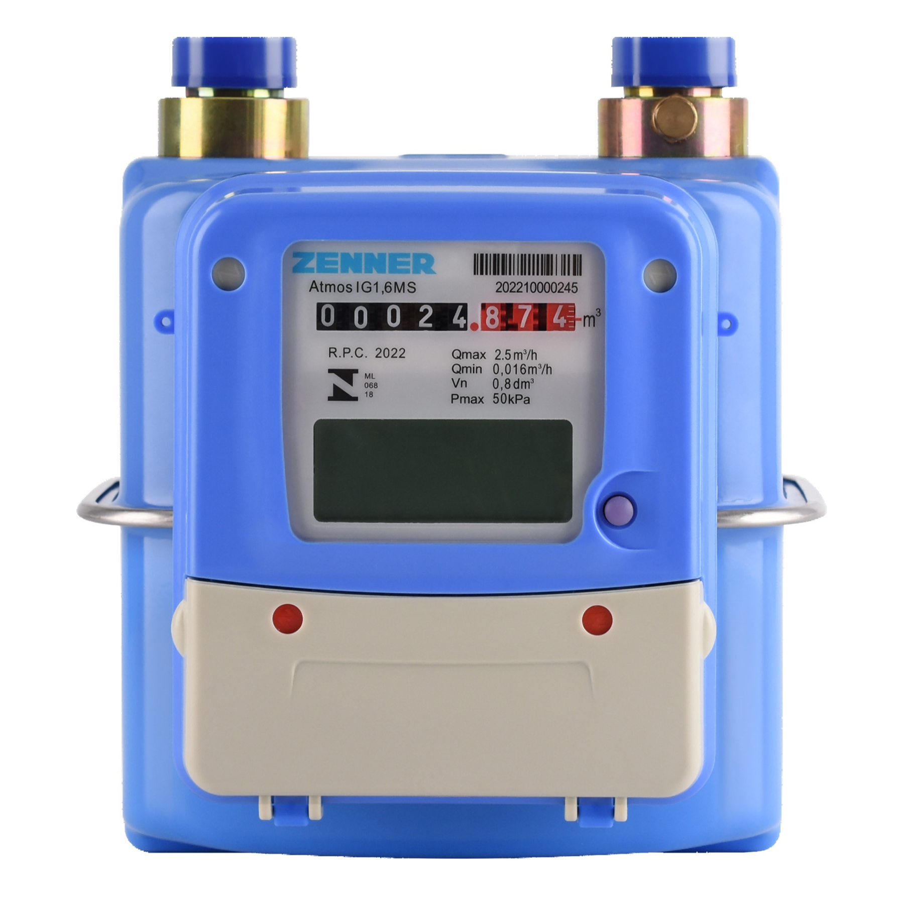 IC Card NFC Prepaid Solution Gas Meters