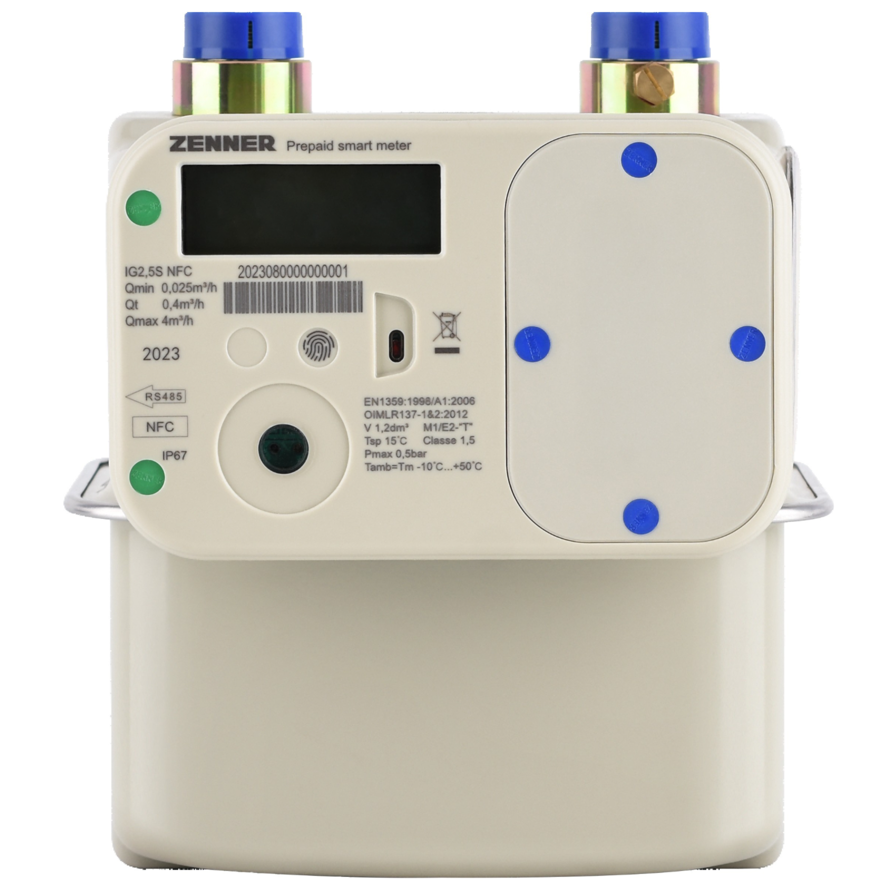 IC Card NFC Prepaid Solution Gas Meters
