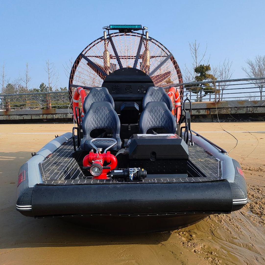 hovercraft复合材质空气动力两栖船airboat