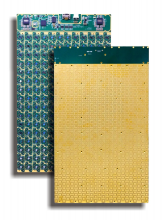 低功耗Ku频段相控阵天线Rx子阵