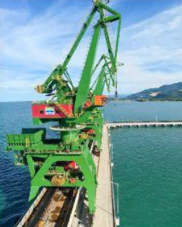 Grúa Pórtico Totalmente Automática con Tolva