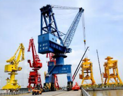 Grúa Pórtico Pesada de Elevación de 330 toneladas 