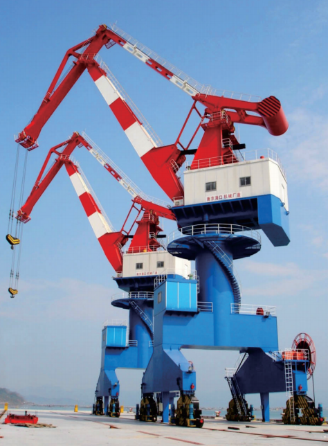 Grúa Pórtico Pedestal