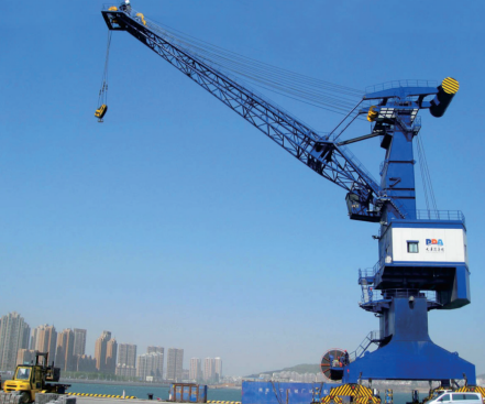 Grúa Pórtico Pedestal de Brazo Único