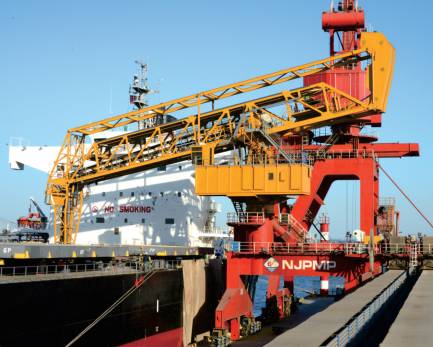 Descargador Continuo Móvil Ecológico de Doble Cinta