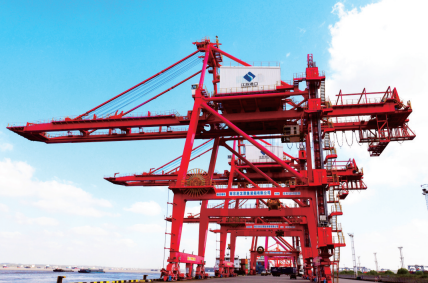 Grúa Pórtico de Muelle para Contenedores