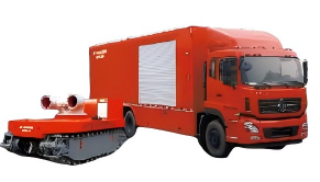 سيارة إمداد وتصريف مائي من نوع أم وابن - السيارة الفرعية: محطة ضخ برمائية مجنزرة