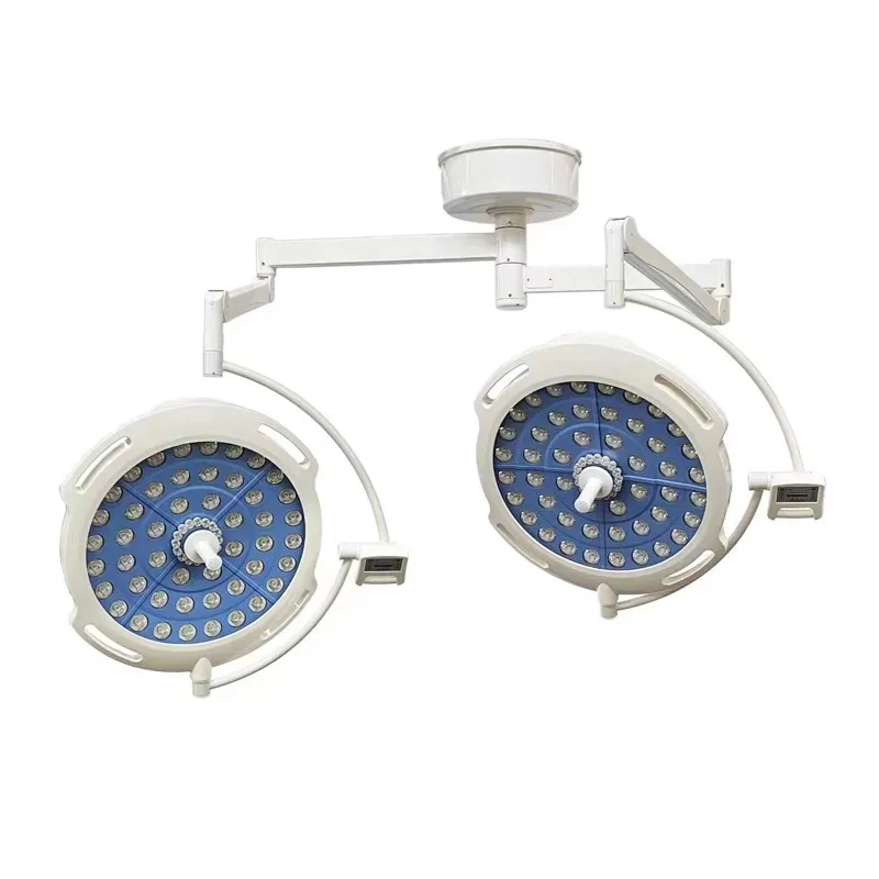 Lámparas quirúrgicas sin sombra de doble cúpula para sala de operaciones