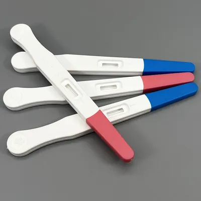 Kit de prueba rápida de flujo lateral de alta precisión, cassette vacío para prueba de ovulación y embarazo