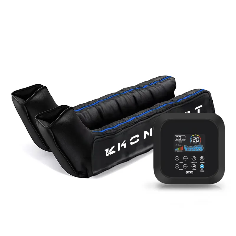 Máquina de botas de masaje de circulación de drenaje linfático para la recuperación muscular