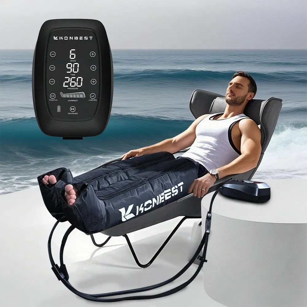 Sistema Profesional de Recuperación Deportiva Secuencial Botas de Compresión de Aire para Mejorar la Circulación