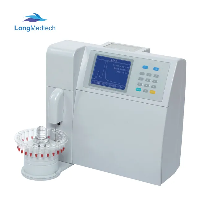 Analizador de Hemoglobina Glucosilada Total Hba1c Precio Máquina de Pruebas de Sangre