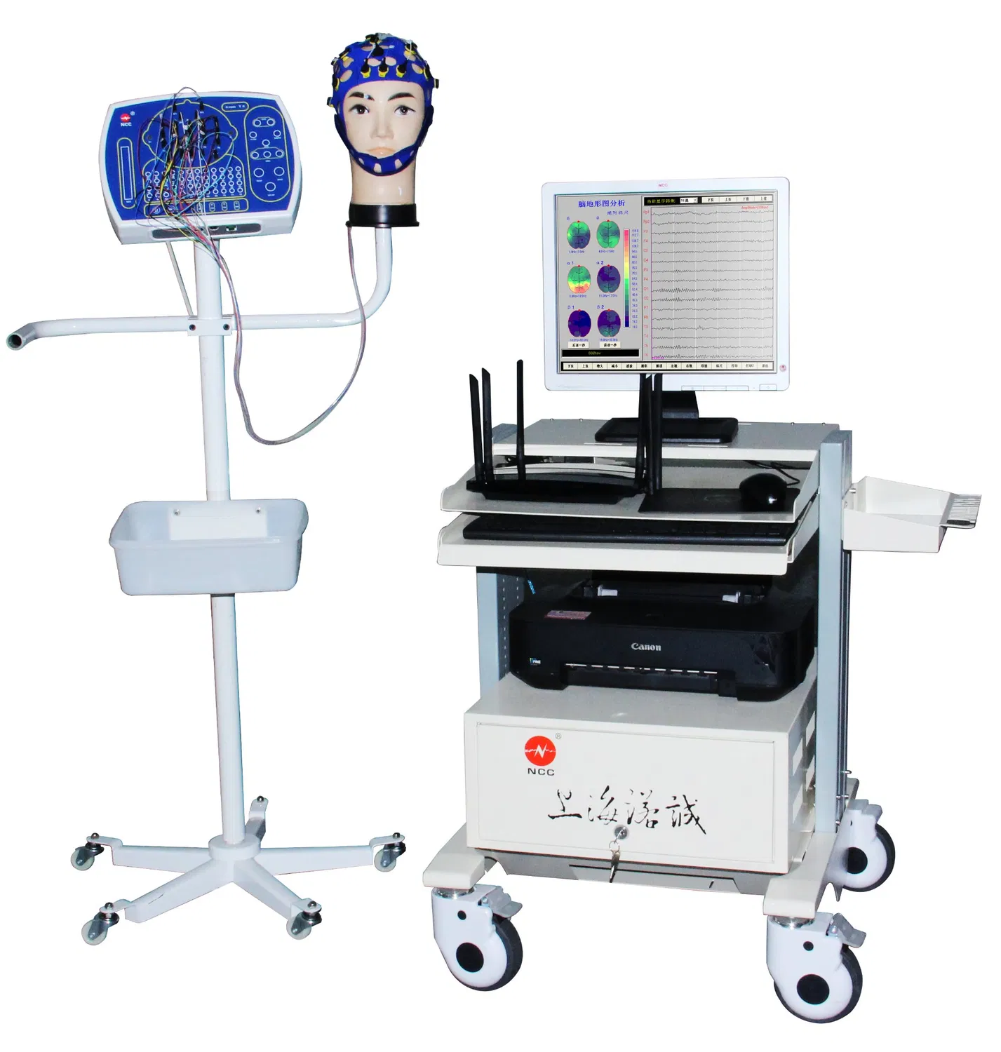 Máquina avanzada de EEG ERP Ncc para PSG con certificación CE