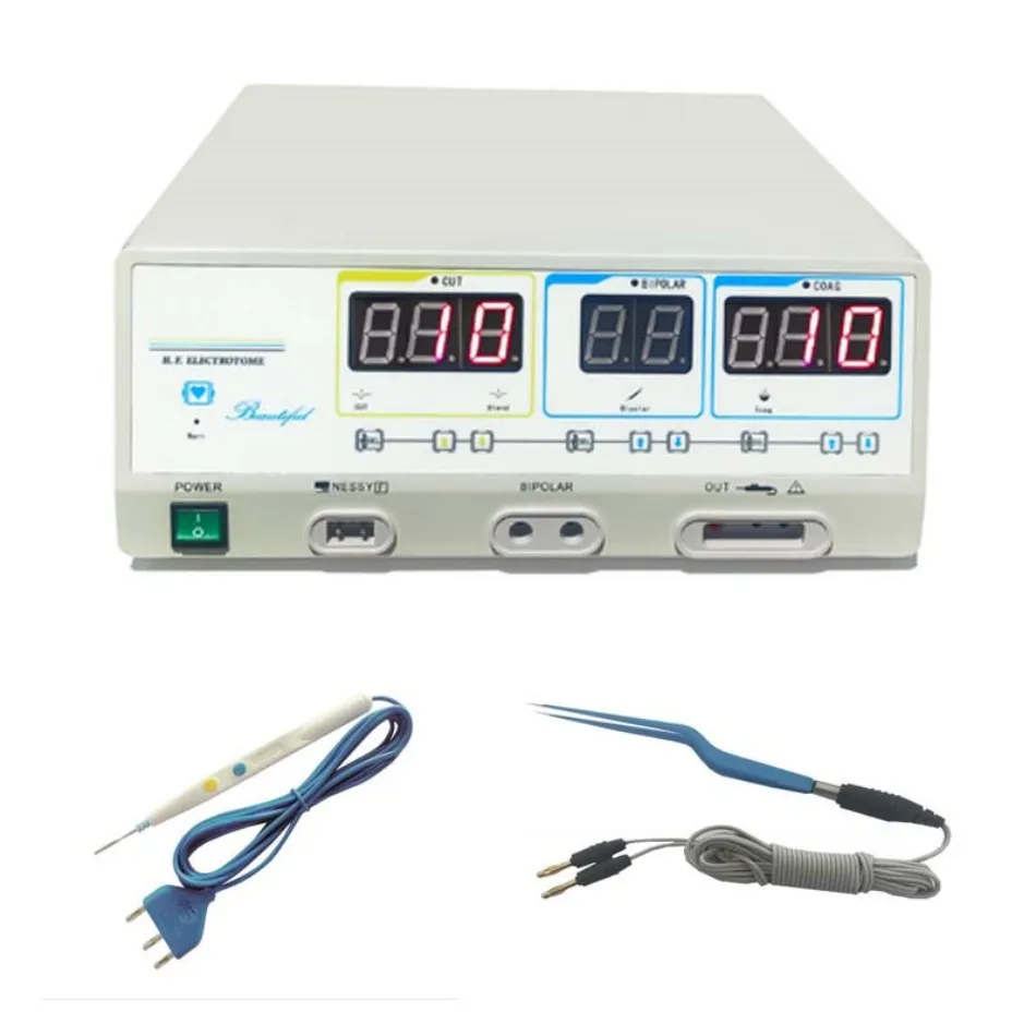 Unidad Electrocirúrgica Bipolar Monopolar de Precio Económico 400W Corte Quirúrgico Electrosurgery Bipolar