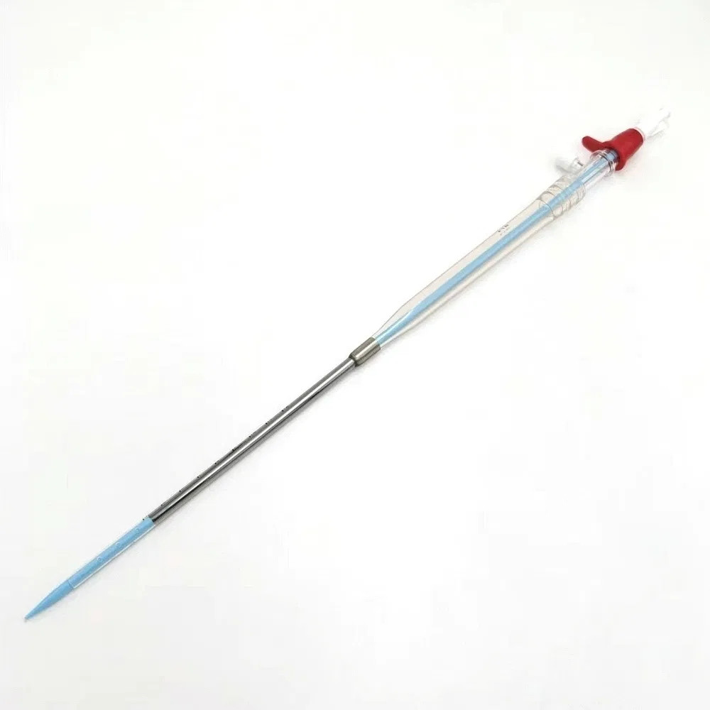 Cánula femoral desechable de alto flujo de material PVC para terapia de ECMO