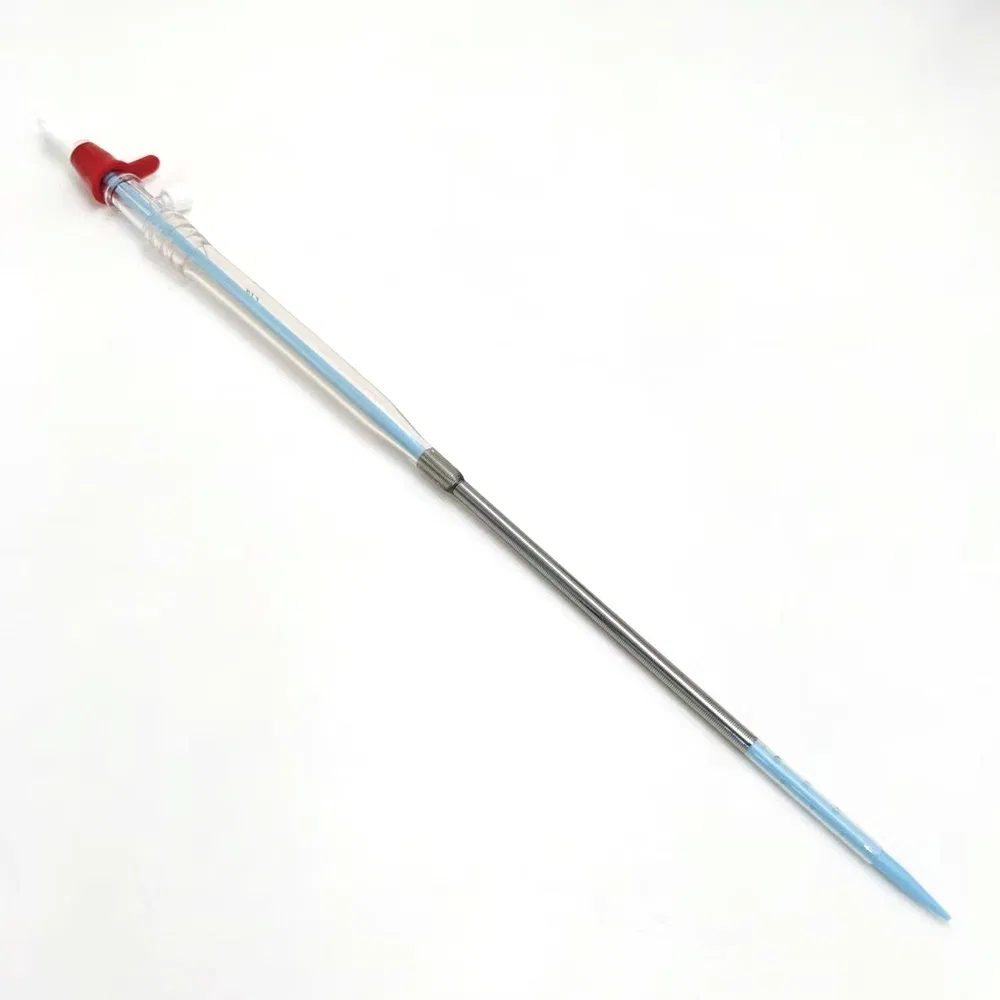 Cánula femoral arterial y venosa desechable de material PVC para uso hospitalario