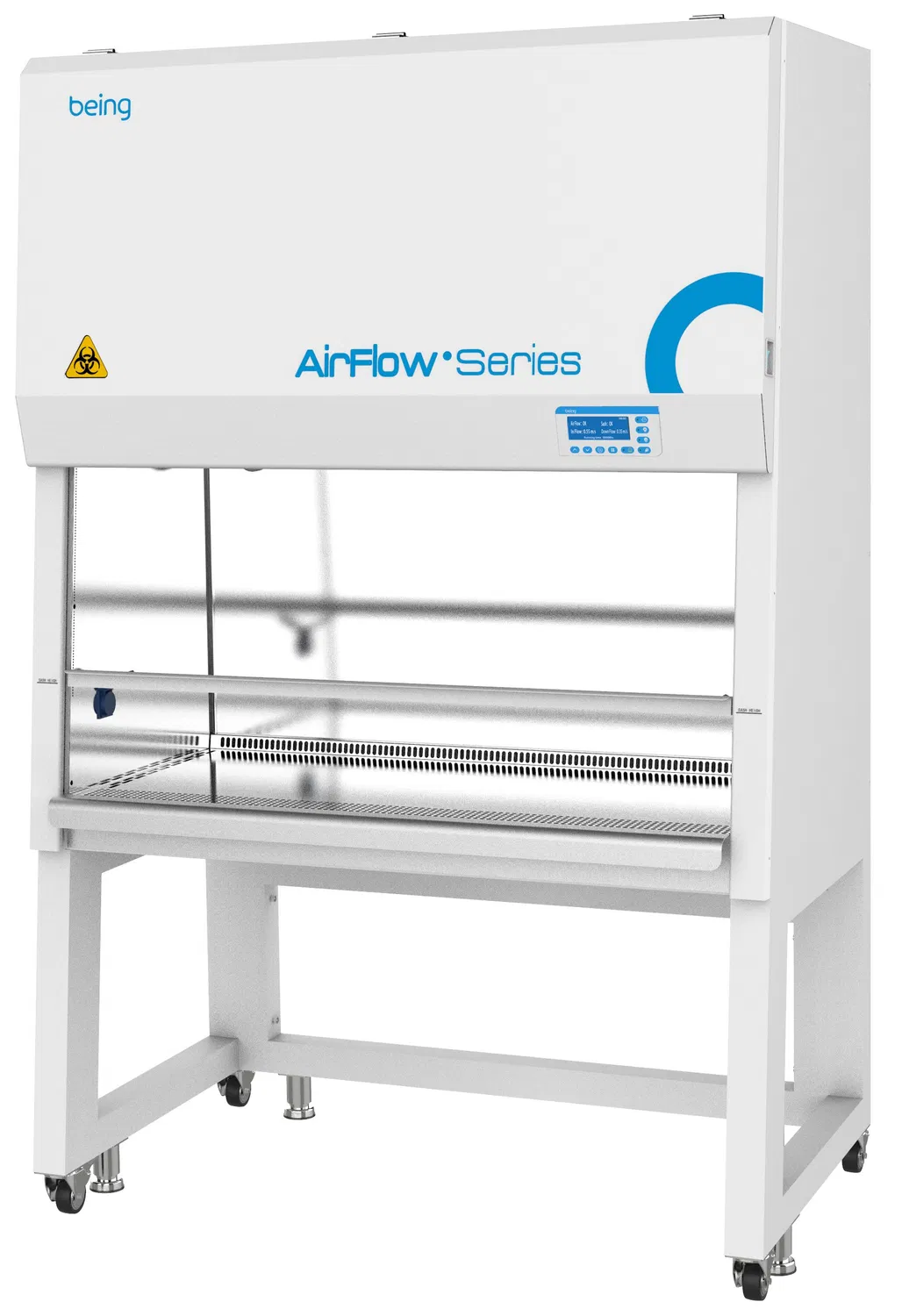 Gabinete de seguridad biológica de productos de ciencias de la vida ISO con controlador de microprocesador, ventilador EC y filtro HEPA para investigación microbiológica o productos químicos tóxicos