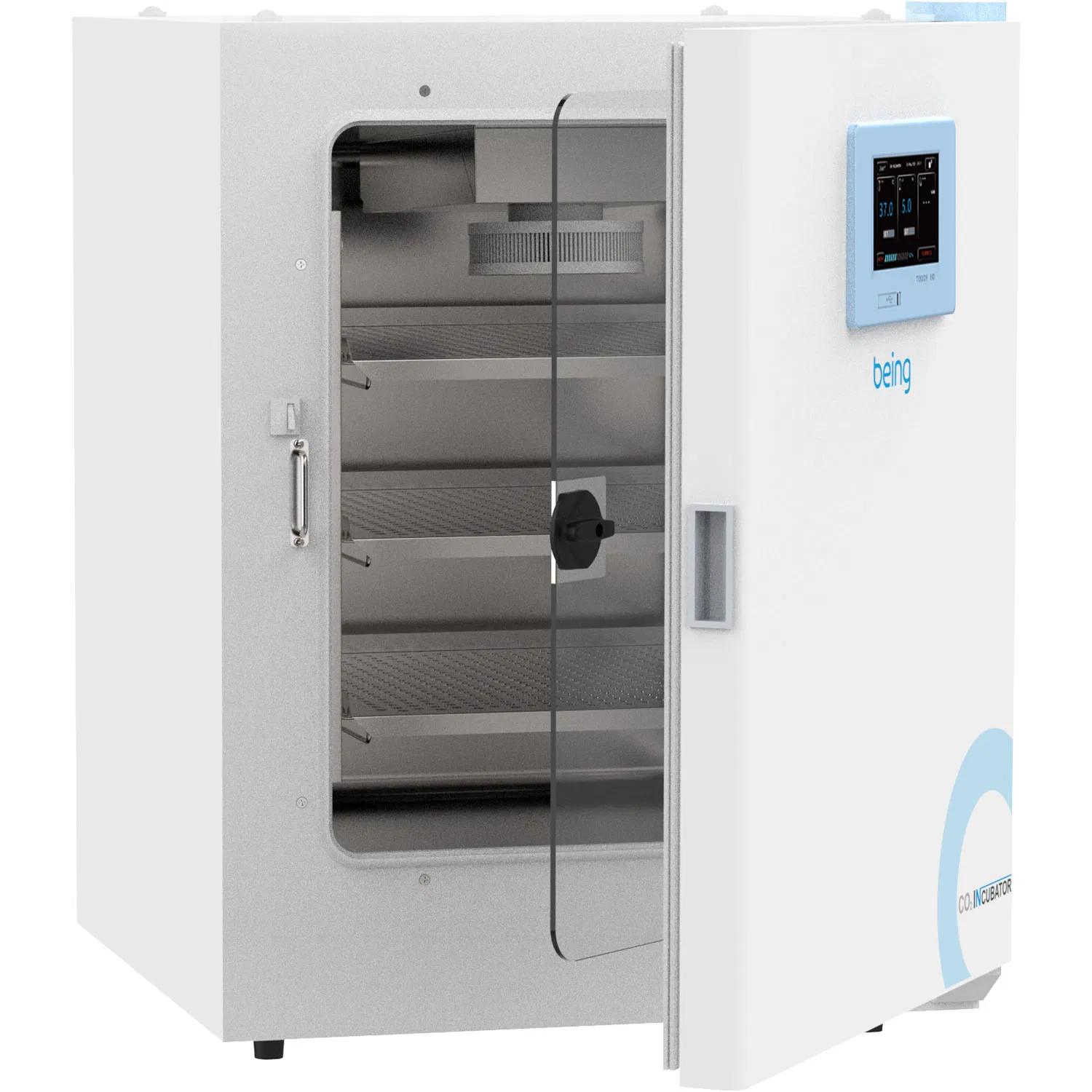 Incubadora de Control de Temperatura Móvil a (-10~80 grados con Control Táctil Inteligente, Esterilización UV y Registro de Datos