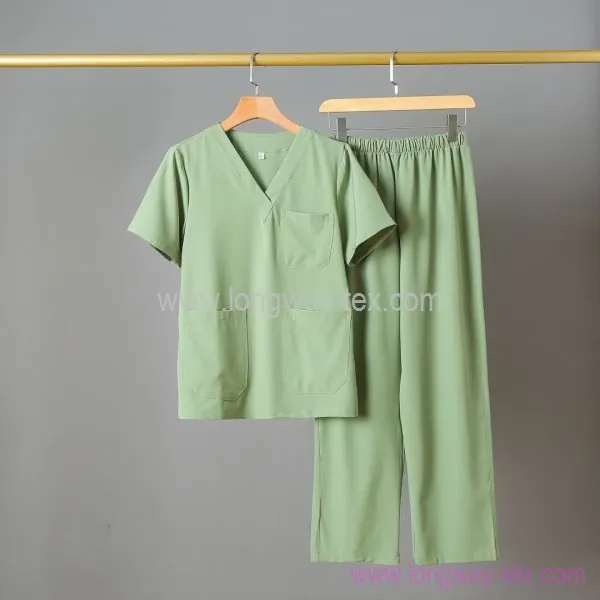 Conjuntos de Exfoliación Verde Manzana Antienvejecimiento 4-Way Elásticos