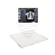 Equipo de Accesorios Digitales Inalámbricos de Rayos X Detector de Panel Plano Sistema Dr para Hospital