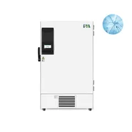 Congelador ultra bajo de enfriamiento por cascada automática para almacenamiento de muestras biomédicas en laboratorio hospitalario