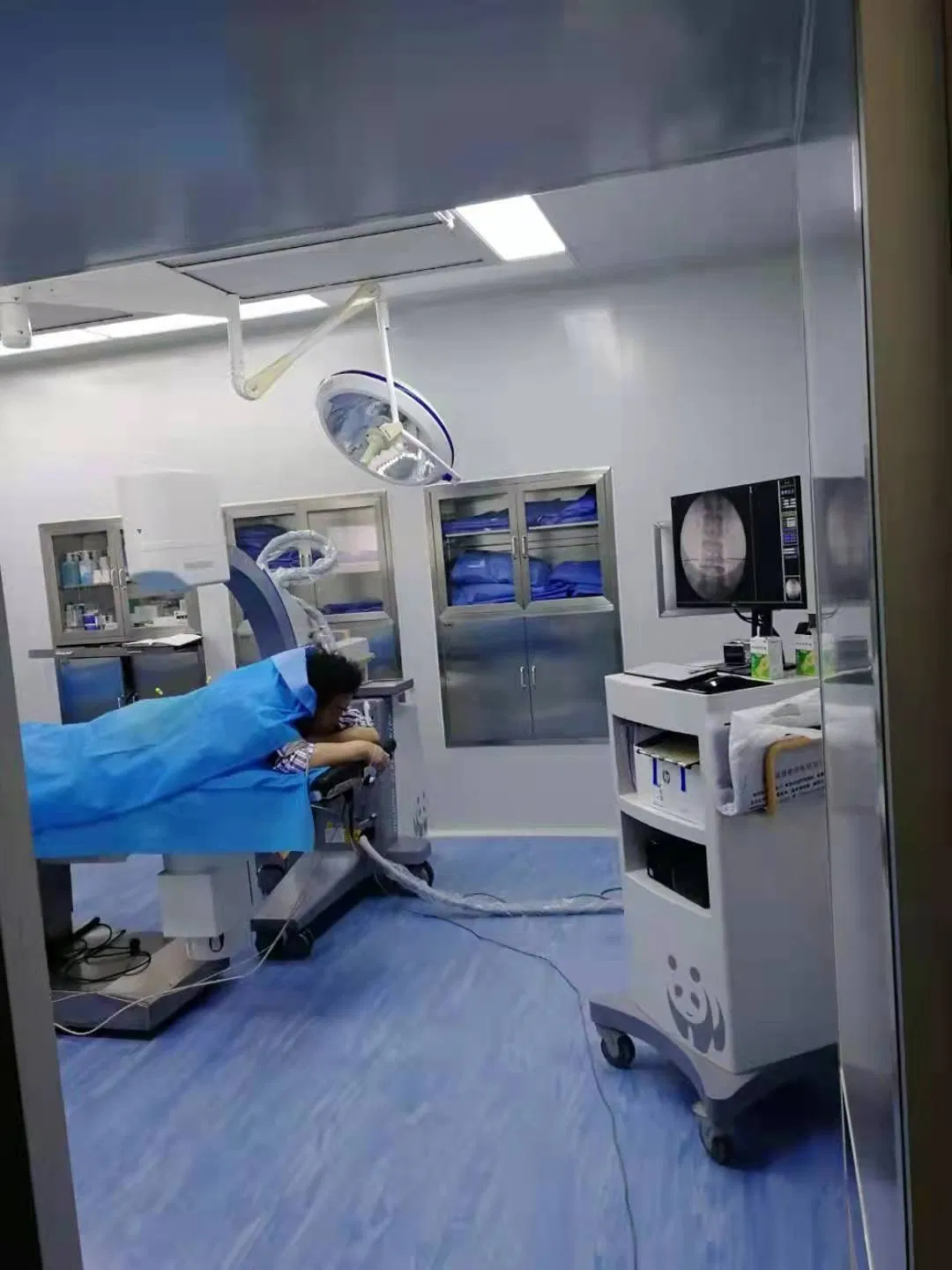 3.5kw Máquina de Rayos X Fluoroscopia Móvil de Alta Frecuencia para Cirugía Ortopédica Equipos Hospitalarios C Arm Máquina de Fluoroscopia Rayos X