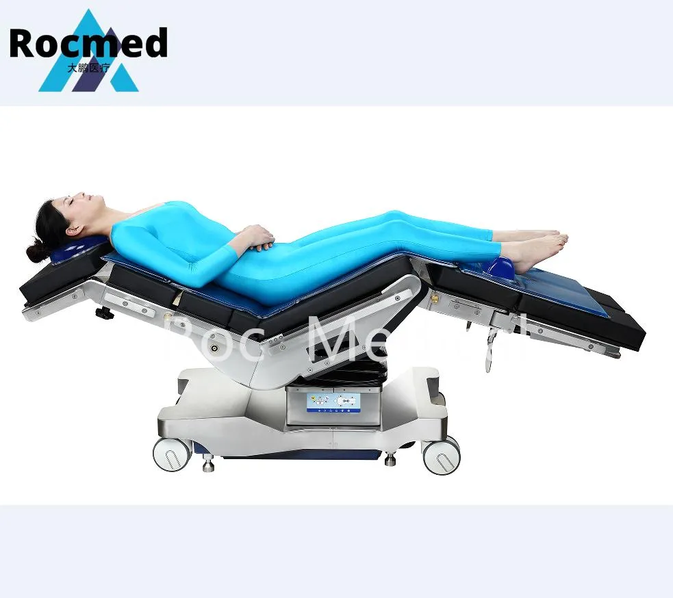 Mesa de operaciones ortopédica quirúrgica ultra baja ajustable para rayos X C-Arm