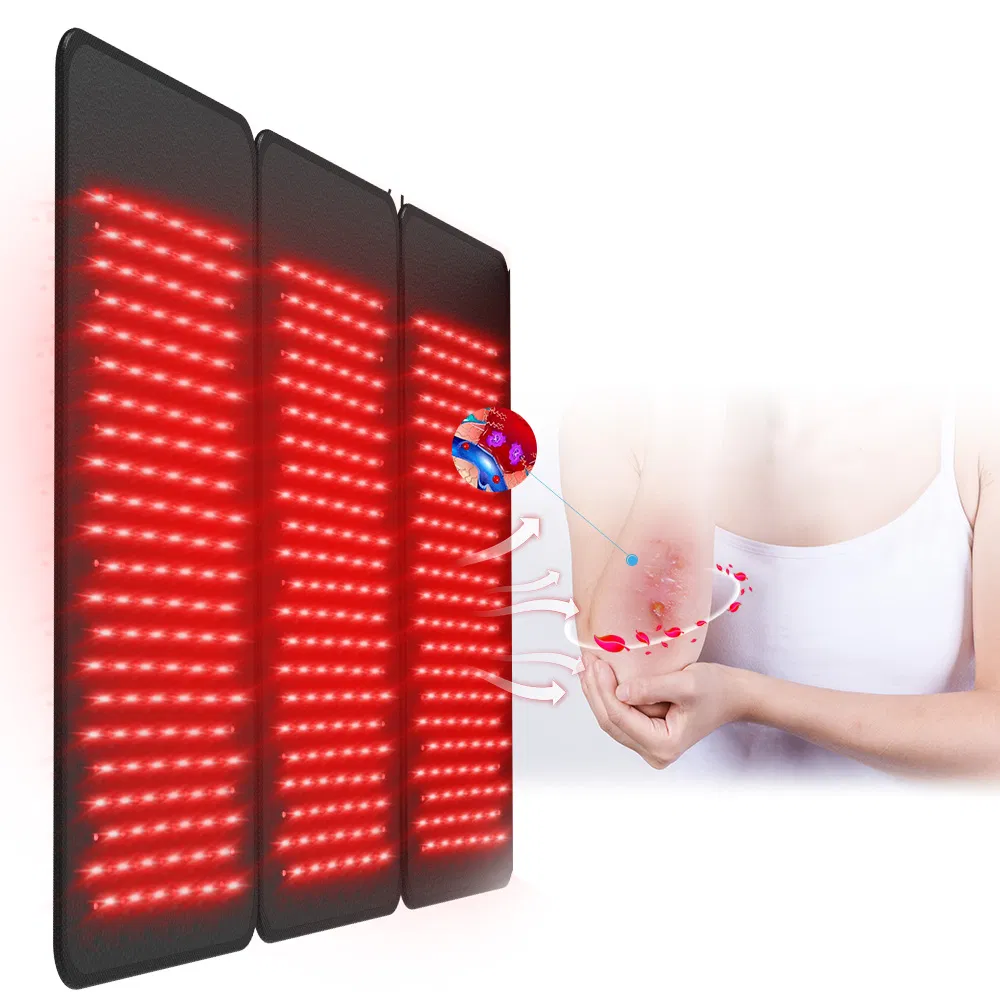 Suyzeko OEM 660nm 850nm Almohadilla de terapia de luz roja para la belleza de la piel con luz LED