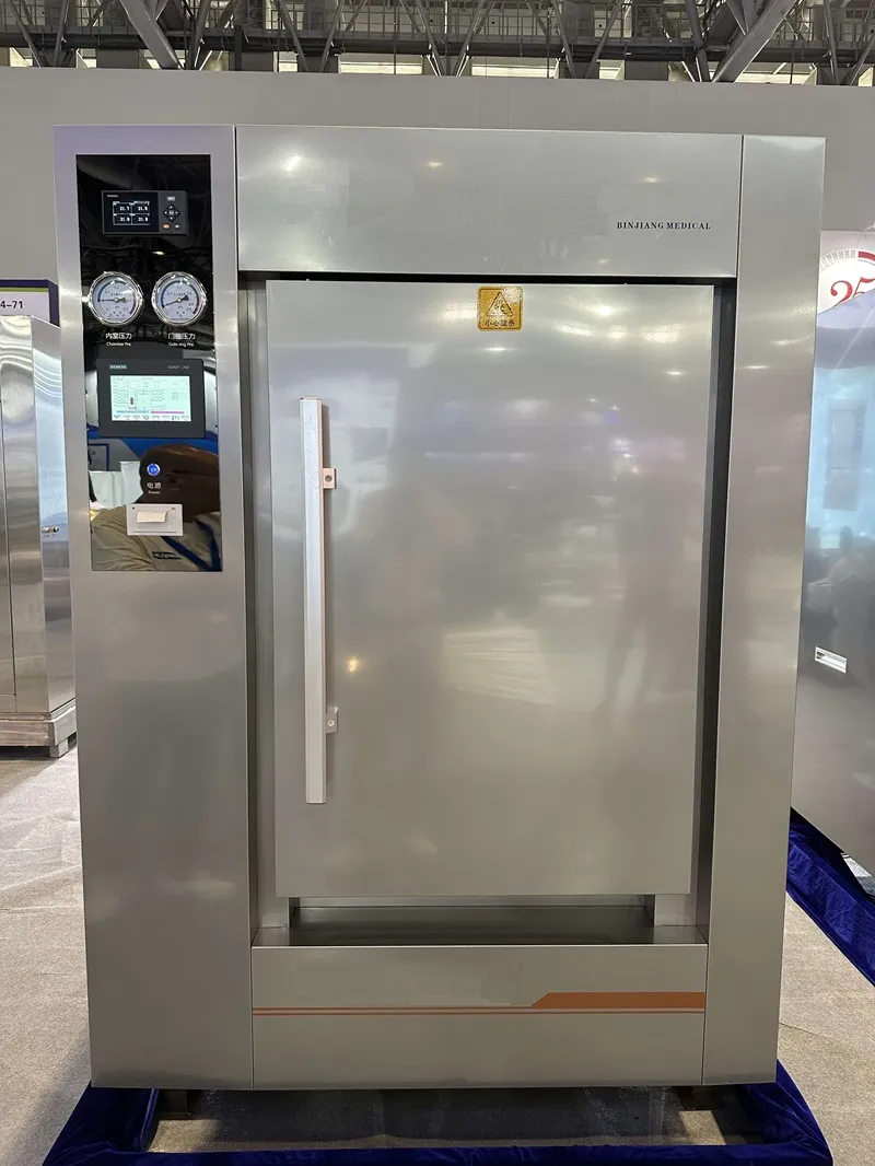 1000L Esterilizador de vapor a vacío pulsante con prueba Bd autoclave para producción industrial farmacéutica