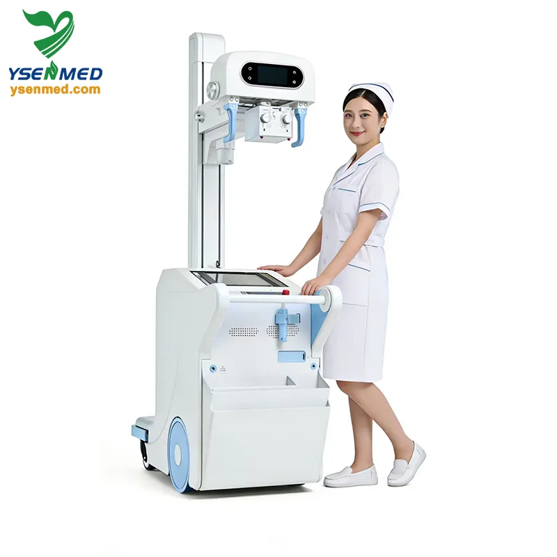 Ysx-Mdr50A 50kw Sistema de Rayos X Móvil Digital Equipo Médico Hospitalario de Radiología Digital de Alta Frecuencia