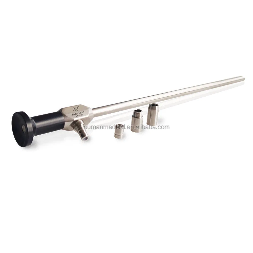 Ouman 30° Laparoscopio Rígido 10mm 5mm Endoscopio para Cirugía Manual