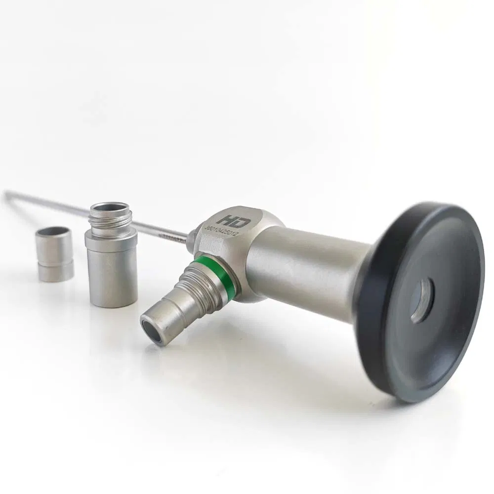 Otoscopio HD médico 3mm 0 30 grado endoscopio de oído unidad