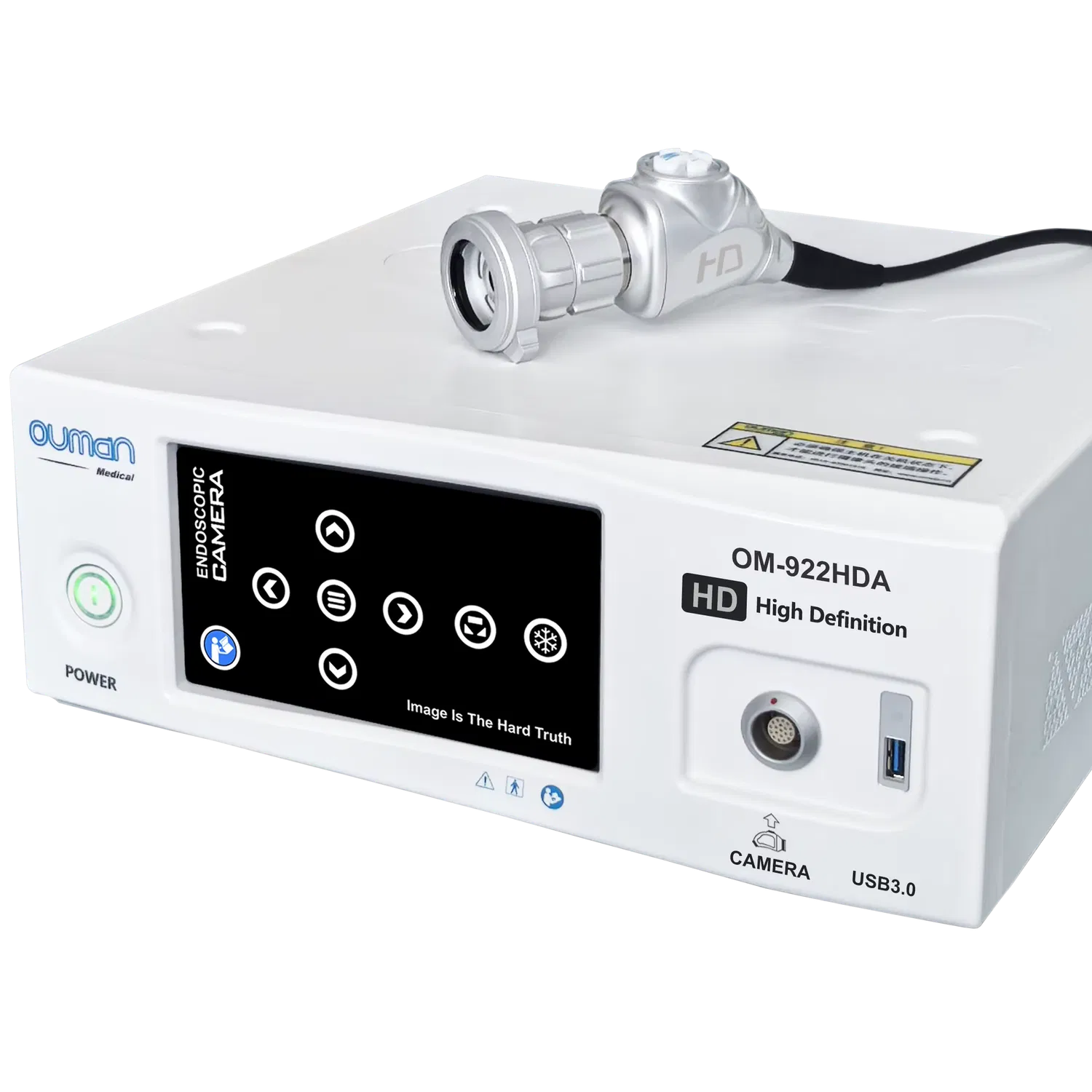 Sistema de cámara endoscópica médica profesional de otorrinolaringología, cámara Full HD Om-922hda