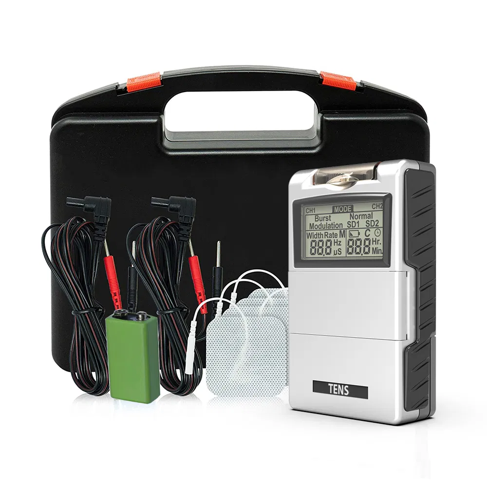 Electroestimulador EMS Masajeador Digital Eléctrico Terapia de Músculos Máquina Tens