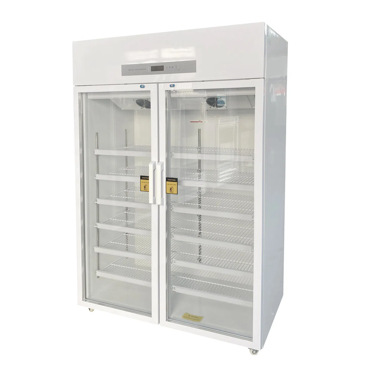 Refrigerador Zmade 800L de Acero Inoxidable para Laboratorio Hospitalario de Medicina