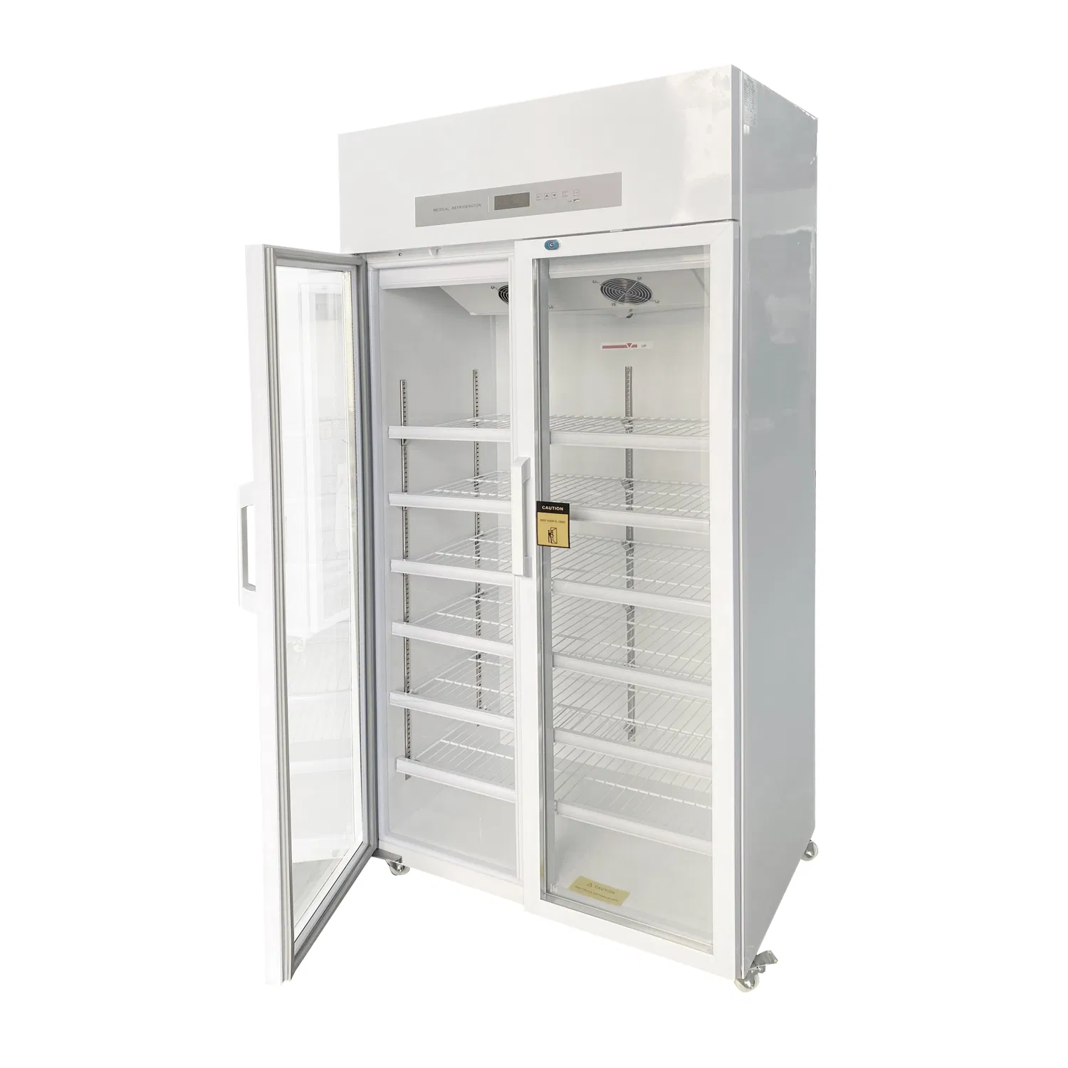 Refrigerador Zmade 600L de Acero Inoxidable para Laboratorio Hospitalario de Medicina