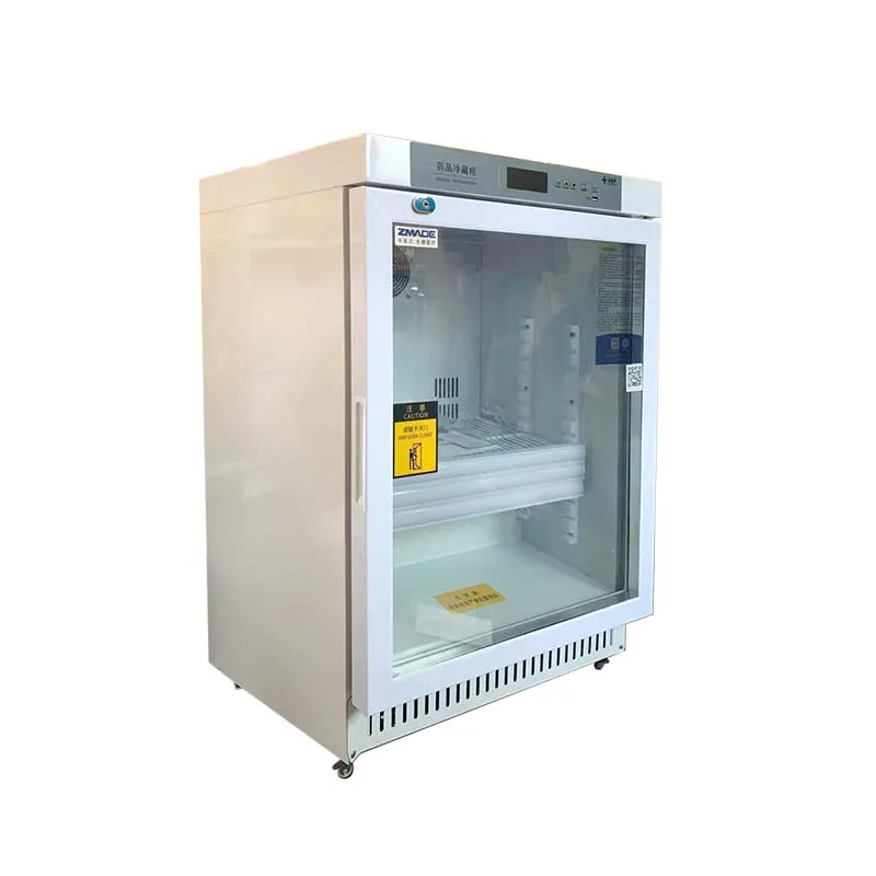 Refrigerador Zmade 90L de Acero Inoxidable para Laboratorio Hospitalario de Medicina