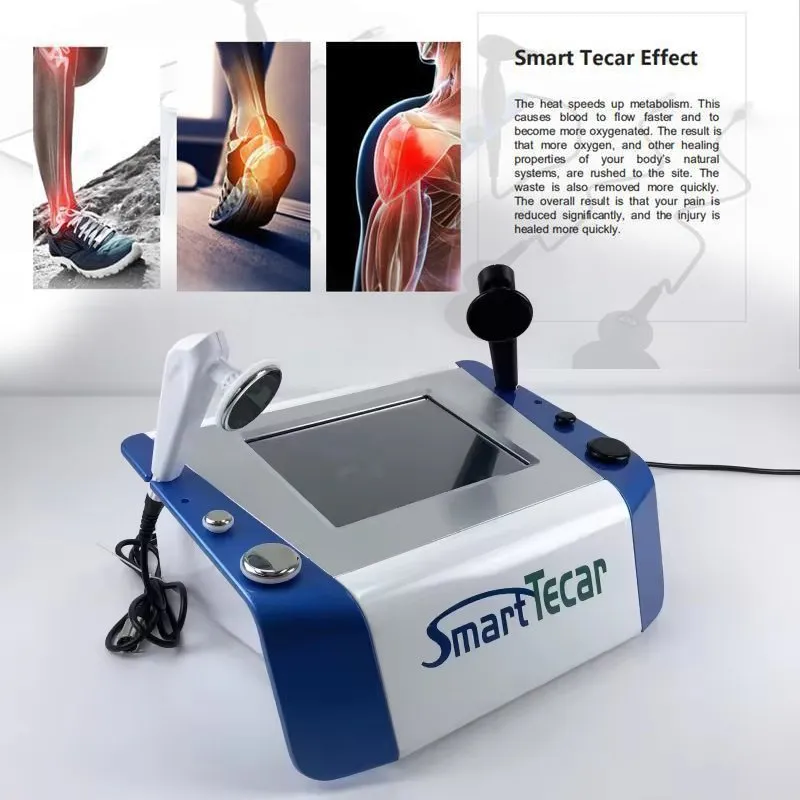 Máquina de fisioterapia de tecarterapia monopolar RF para adelgazar, electroterapia tecar, EMS, TENS, terapia tecar