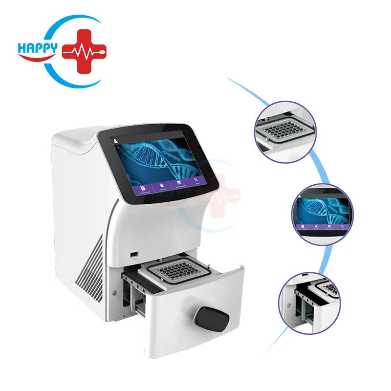 Hc-B016e+ Laboratorio 48 Pozos o 96 Máquina de PCR en Tiempo Real de Pozos Costo de Máquina de PCR de Virus de Tuberculosis VIH Carga Viral
