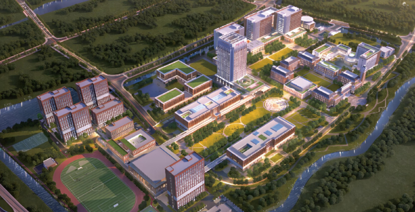 Présentation du projet du campus Pudong de la Faculté de médecine de l’Université Jiao Tong de Shanghai