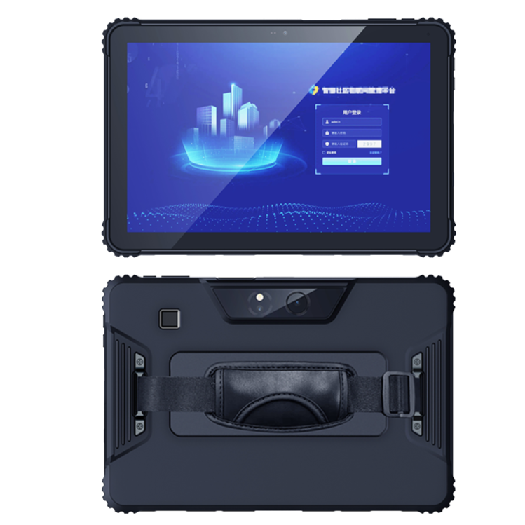 工厂直销10英寸安卓三防平板电脑带FHD 5G USB3.0，工业级三防平板电脑，带NFC、指纹识别和二维条码扫描器