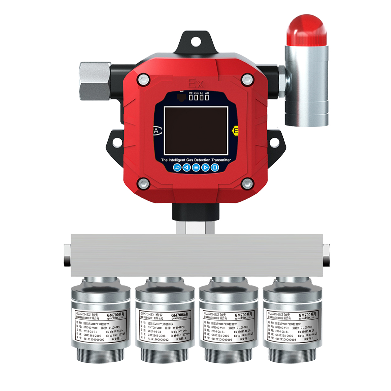 伽安科技—固定式在线式单一&多合一气体检测仪