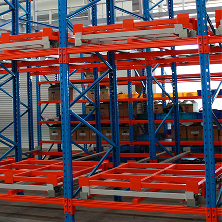 后推式货架系统