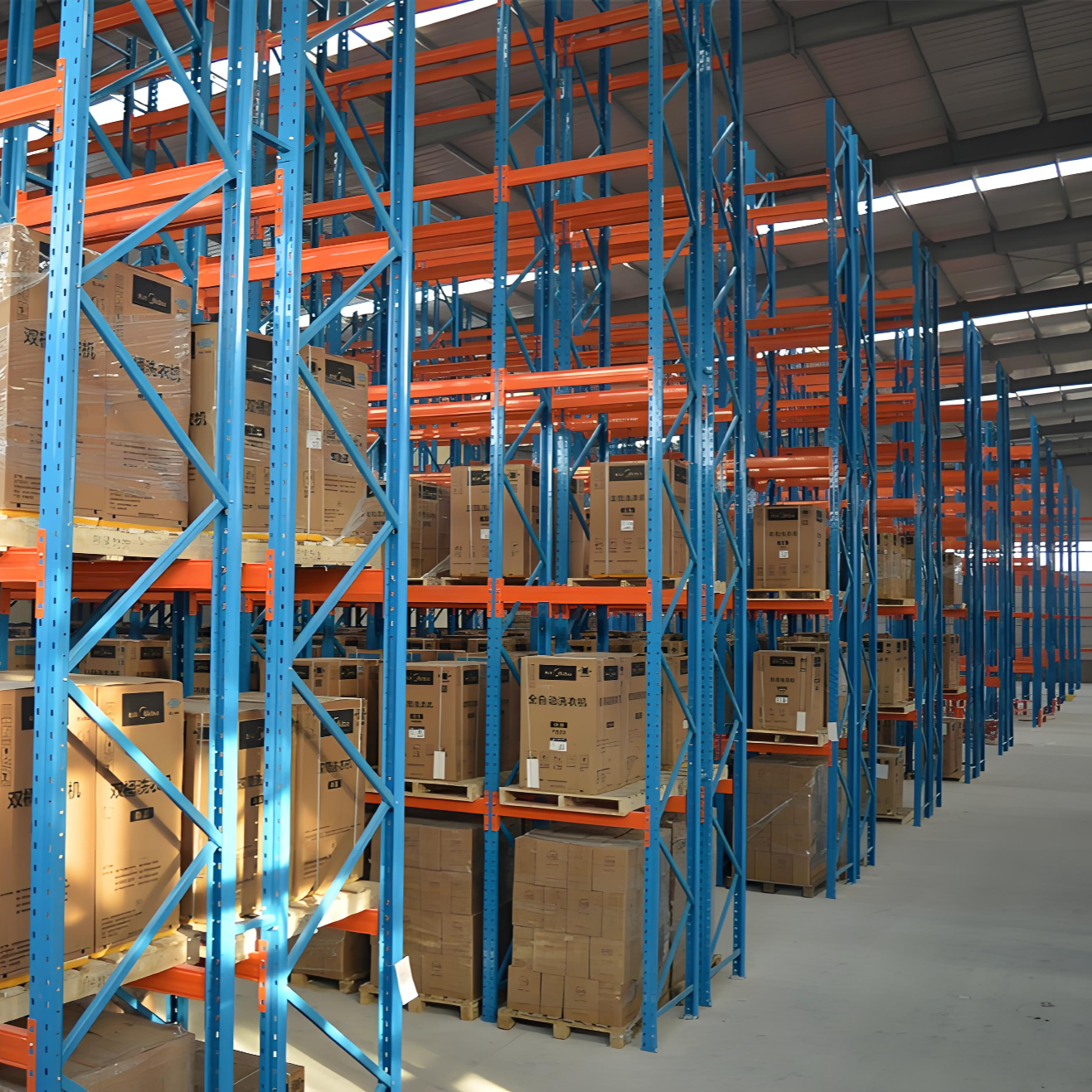 重型横梁式货架系统