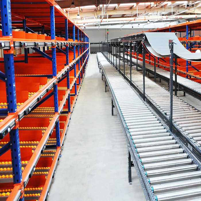 流利式货架系统