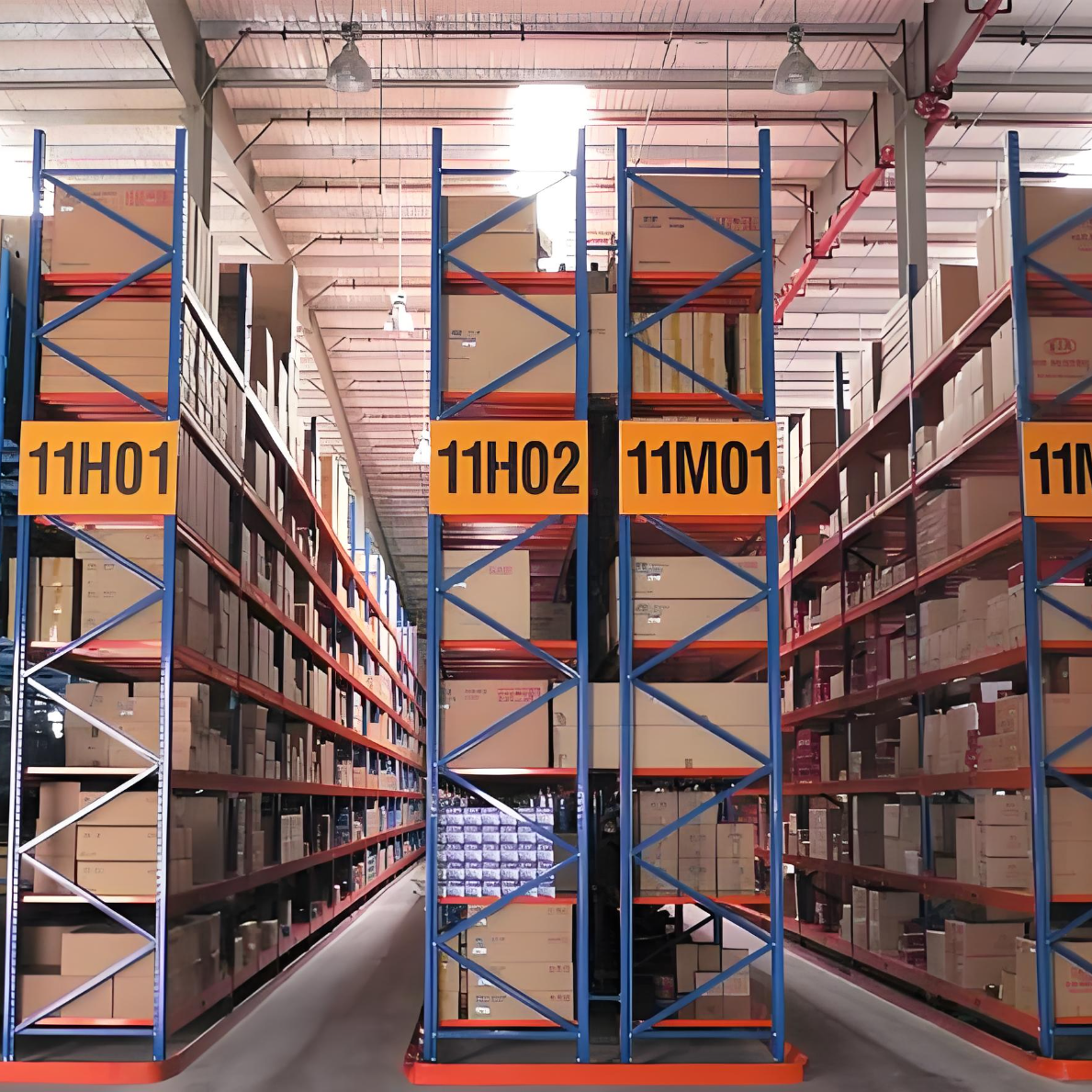 窄巷道货架系统