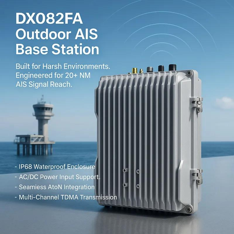 用于港口海岸监测的AIS基站，陆基海洋AIS收发器