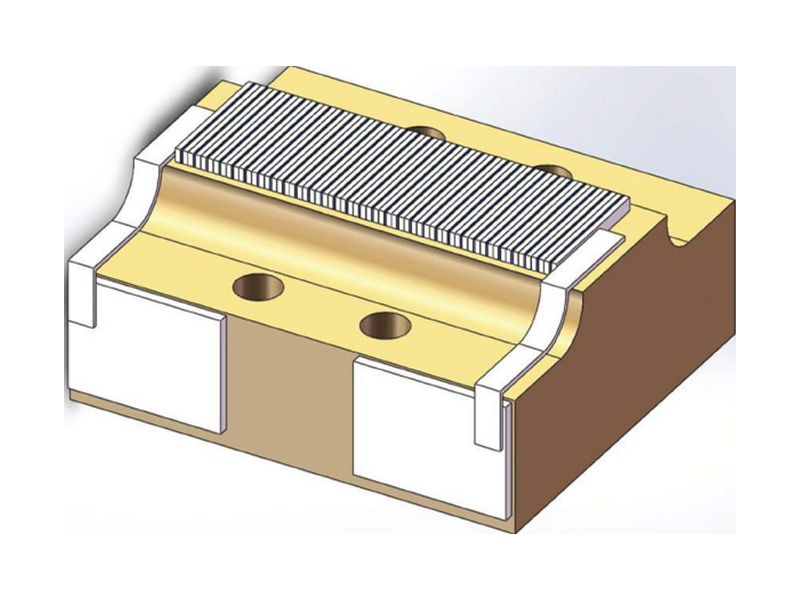 垂直封装的高可靠性QCW半导体激光器