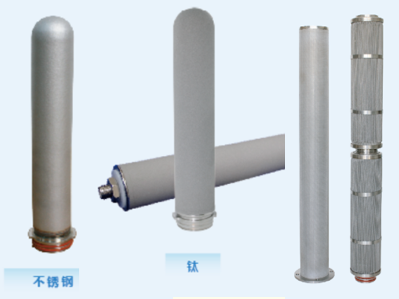 不锈钢丝网滤芯/不锈钢/钛烧结管式滤芯